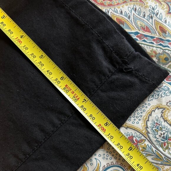 NWT Valentino Ladies Jeans - Black Cotton Twill  - Straight Leg Size  33 X 33 - Picture 12 of 12